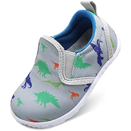 FEETCITY Unisex Baby Shoes Boys Girls Sneakers Infant Slip On First Walking Shoes Toddler Casual Star Sneaker Crib Shoes