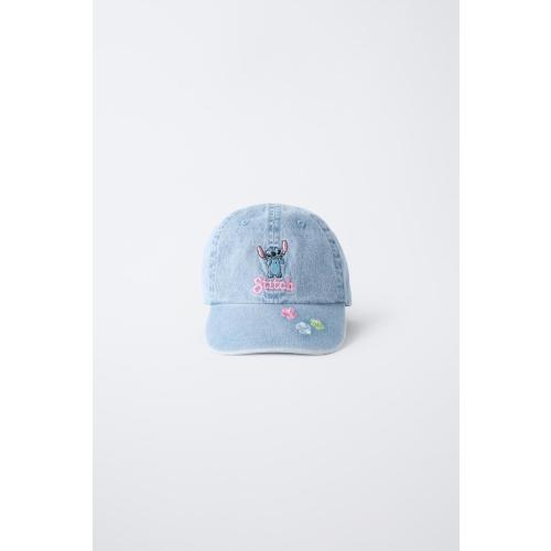 LILO & STITCH © DISNEY EMBROIDERED DENIM CAP - Blue | ZARA United States