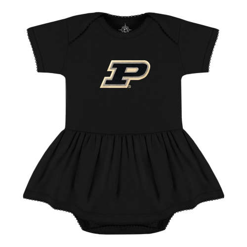Purdue Boilermakers Picot Bodysuit Dress | College Baby
