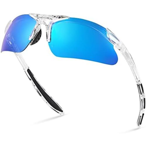 Xagger Kids Youth Polarized Sports Sunglasses for Boys Girls Baseball Softball Glasses TR90 Frame