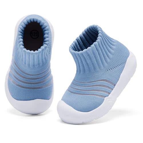 MORENDL Toddler Sock Shoes Baby Walking Shoes Infant Slippers Boys & Girls Non-Slip Sneakers