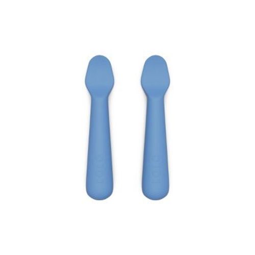 Lalo 2pk Silicone Baby Spoons - Oatmeal