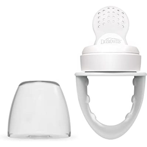 Dr. Brown's Designed to Nourish, Fresh Firsts Silicone Feeder, Grey, One Size