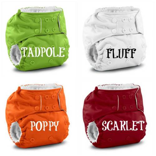 Rumparooz One Size Cloth Diaper - Solid - Diaper Lab