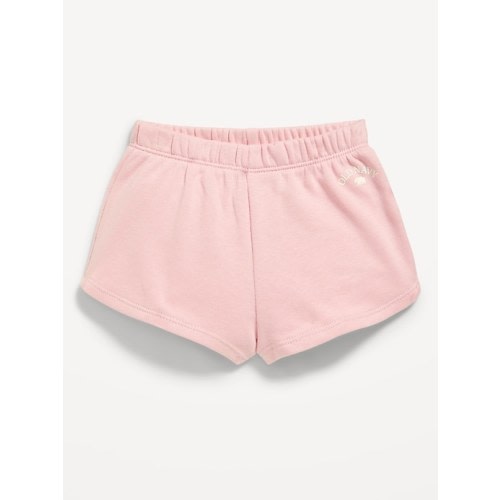 French Terry Dolphin-Hem Shorts for Baby