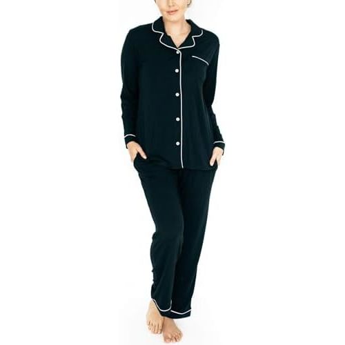 Kindred Bravely Clea Bamboo Classic Long Sleeve Maternity & Nursing Pajama Set