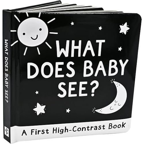 What Does Baby See? A High-Contrast Board Book (Padded Cover)