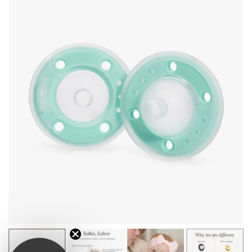 Ninni Pacifier Mint 2 Pack