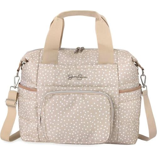 Jessica Simpson Quilted Diaper Bag Tote