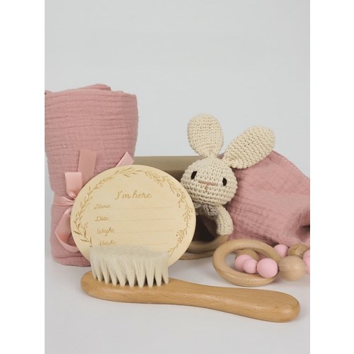 Newborn Gift Set in pink, size: One Size