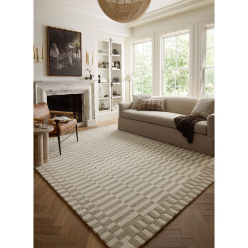 Chris Loves Julia x Loloi Bradley Ivory / Beige Area Rug & Reviews | Wayfair