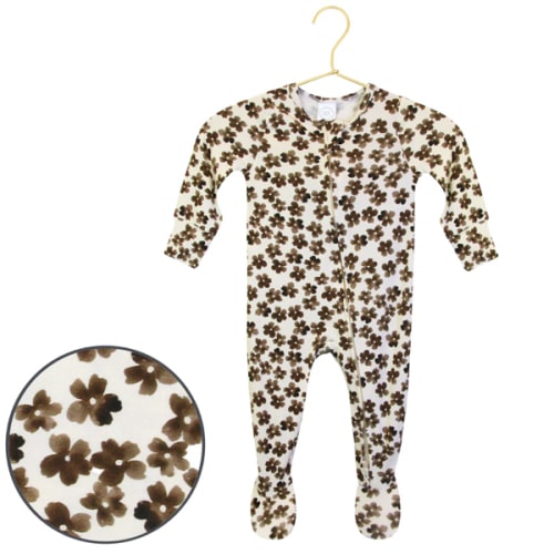 Sloane Zipper Footies – Lou Lou & Company