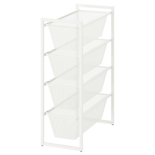 JONAXEL Storage combination - white 9 7/8x20 1/8x27 1/2 "