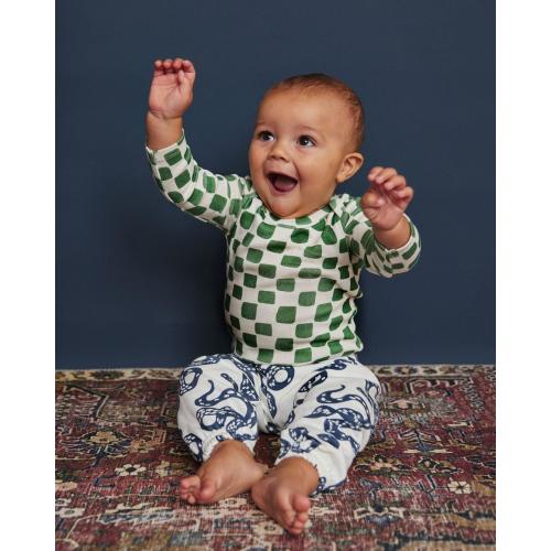 Onesie + Pant Set - Checker | Juniper – Manymoons