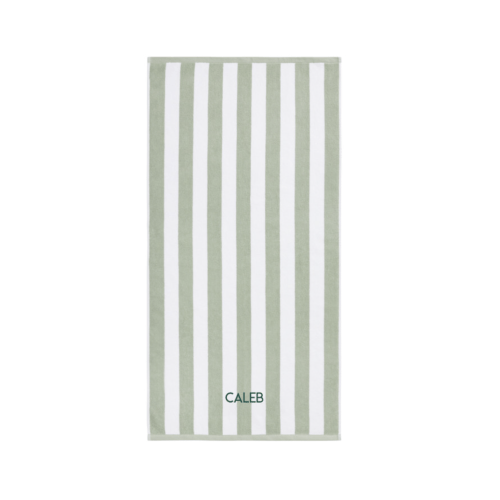 Rugby Stripe Kids Bath Towel | Pottery Barn Kids