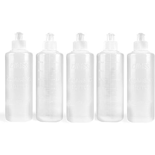 Dimes Perineal Lavette Irrigation Bottle, (Pack of 5), 8 oz. - Peri Bottle for Postpartum Care - After-Birth Essentials for Mom to Soothe and Clean Perineal Area - Premium Portable Bidet for Women