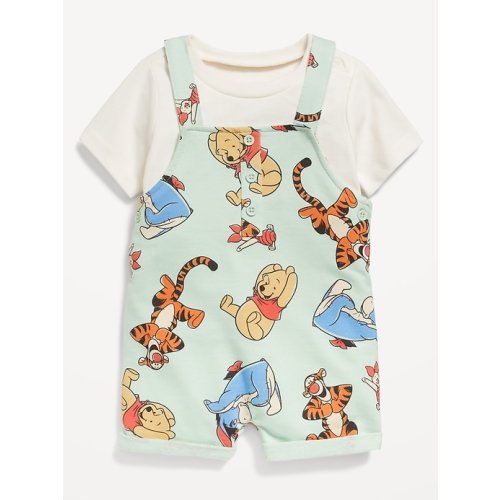 Disney© Short-Sleeve T-Shirt and Shortalls Set for Baby | Old Navy