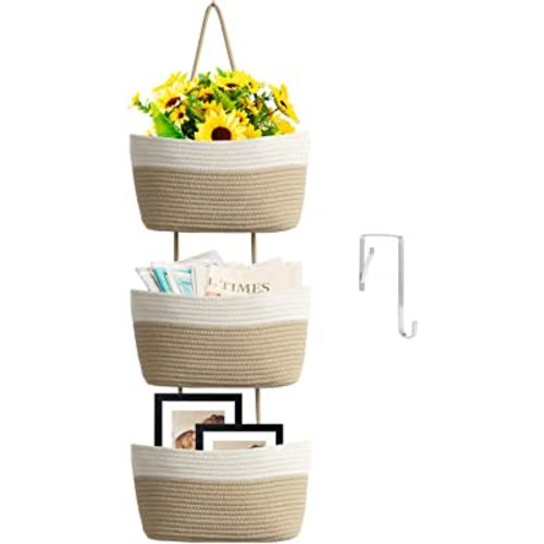 Woven Diaper Caddy with Dividers - Cloud Island™ Natural Woven