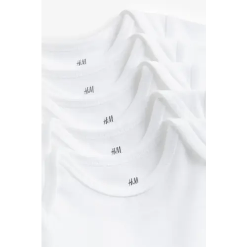 5-pack Short-sleeved Bodysuits, White, Kids | H&M USH&MH&MInstagramTikTokYouTubePinterestFacebookH&M5-pack Short-sleeved Bodysuits, White, Kids | H&M US5-pack Short-sleeved Bodysuits, White, Kids | H&M US5-pack Short-sleeved Bodysuits, White