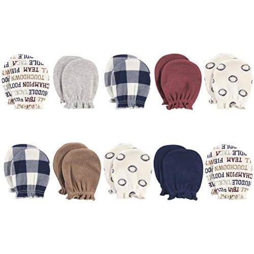 Hudson Baby Unisex Baby Cotton Scratch Mittens