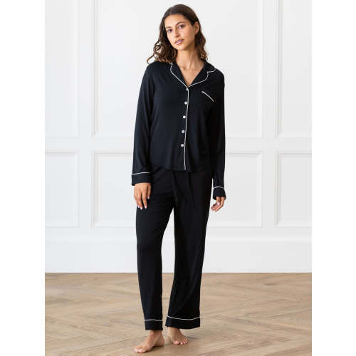 Women's Long Sleeve Bamboo Pajama Set | Cozy Earth | Cozy Earth