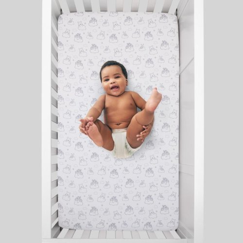 Winnie the Pooh Hello Sunshine Fitted Crib Sheet