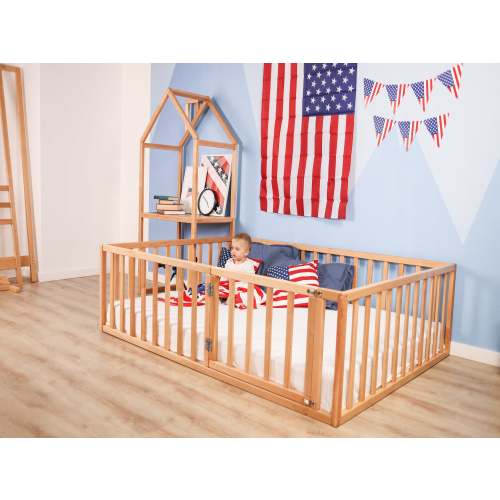 Toddler Floor Bed - Montessori Playpen for Kids (Model 6.2/19)
