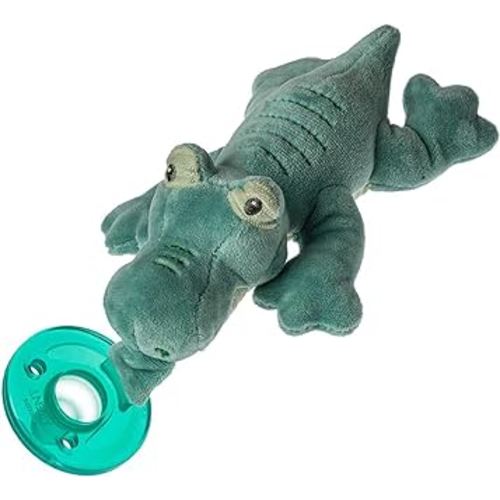 Mary Meyer WubbaNub Infant Pacifier, 6-Inches, Afrique Alligator