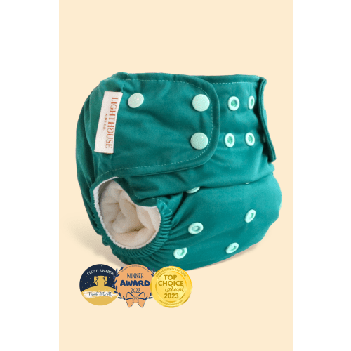 All-In-One Diaper with Athletic Wicking Jersey AWJ - Seafarer
– Cloth Diapers - Lighthouse Kids