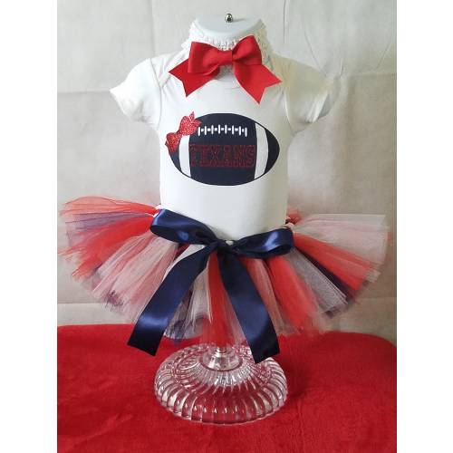 Texans Tutu Outfit I Texans Baby Outfit I Texans Girl Outfit I Texans Baby I Texans Baby Shower I Houston Texans Baby Outfit