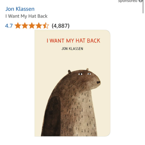 I Want My Hat Back : Klassen, Jon boardbook