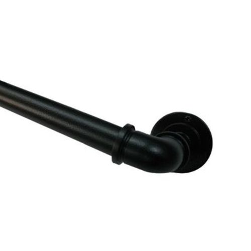 66"-120" French Pipe Curtain Rod Bronze - Threshold™