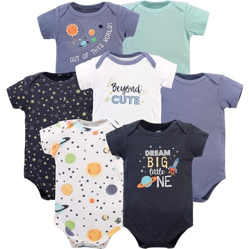 Hudson Baby Baby Boy's Cotton Bodysuits