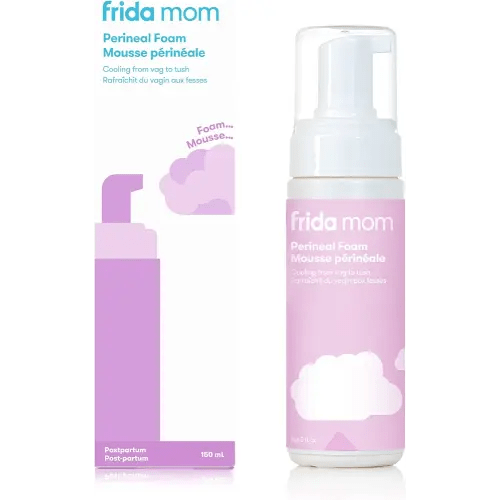 Frida Mom Witch Hazel Perineal Healing Foam for Postpartum Care, Cooling Pain Relief and Hemorrhoid Treatment, 5 Fl Oz