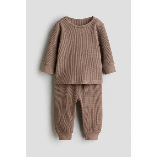 WAFFLED COTTON SET