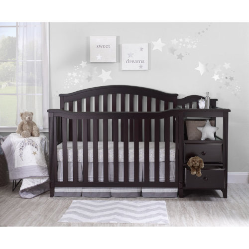 Sorelle Berkley 4-in-1 Convertible Crib and Changer & Reviews | Wayfair