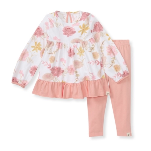Vacay Floral Organic Cotton Infant Set