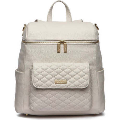 Monaco Diaper Bag | Pearl White