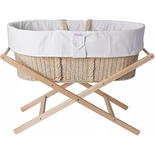 Bebelicious - Moses Basket & Stans Set