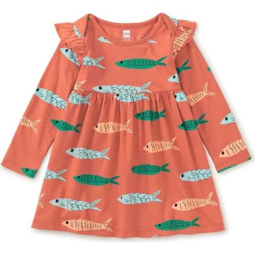 Mighty Mini Baby Dress, School of Anchovies - Tea Collection Dresses | Maisonette