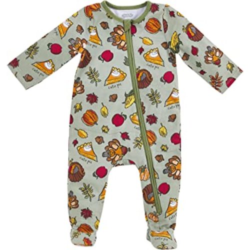 Mud Pie Baby Boys Turkey Sleeper