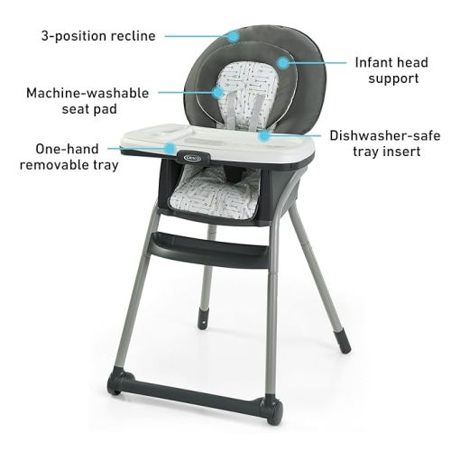 Graco® Table2Table™ LX 6-in-1 Highchair, Arrows - Chair