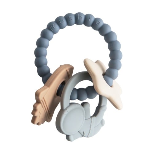 Space Silicone Teething Ring Toy