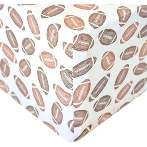 Premium Knit Baby Crib Sheets for Boys and Girls by Copper Pearl: Blitz