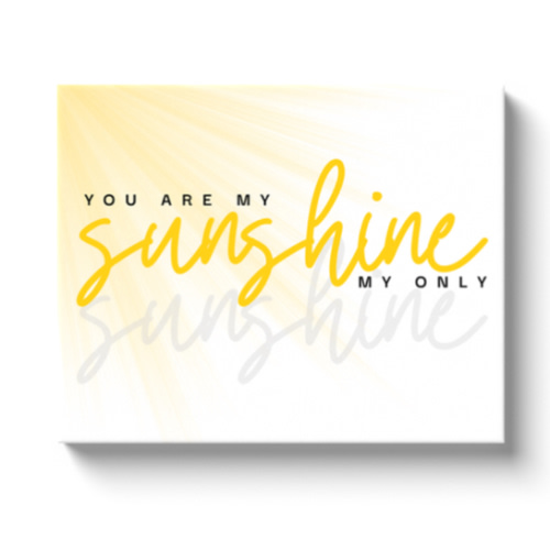 Sunshine canvas