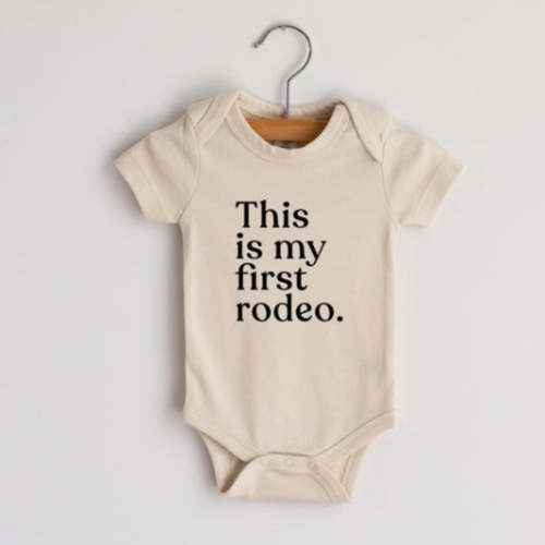 First Rodeo Onesie