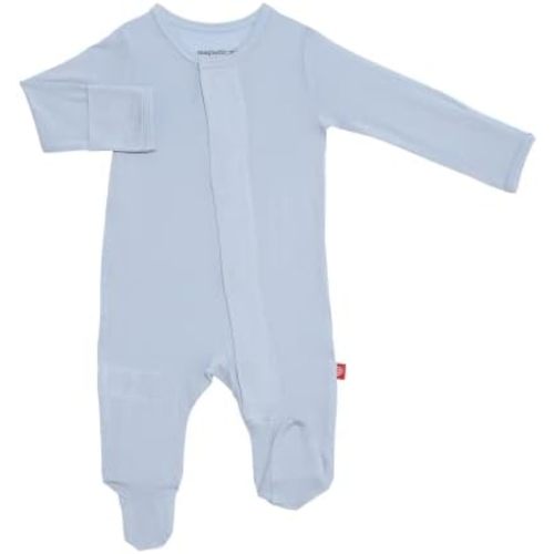 Magnetic Me Footie Pajamas Soft Modal Baby Sleepwear with Quick Magnetic Fastener | Boys and Girls Sleeper Preemie-24 Months