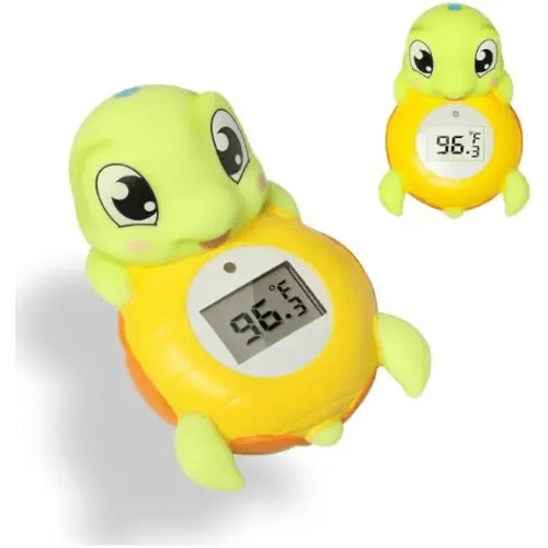 Backstroke Sea Turtle Baby Bath Thermometer,The Infant Baby Bath Floating Toy Safety Temperature Water Thermometer, BPA Free, New Baby Essentials