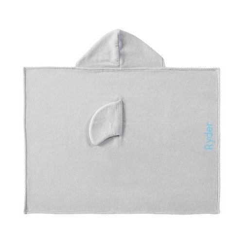 Shark Baby Beach Hooded Towel | Pottery Barn Kids