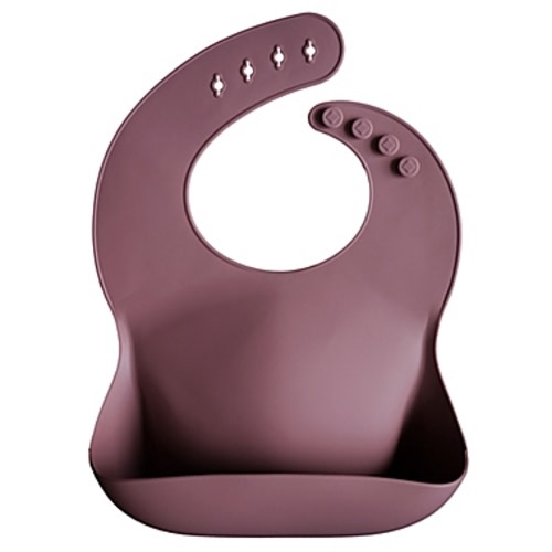 Mushie Silicone Bib in
